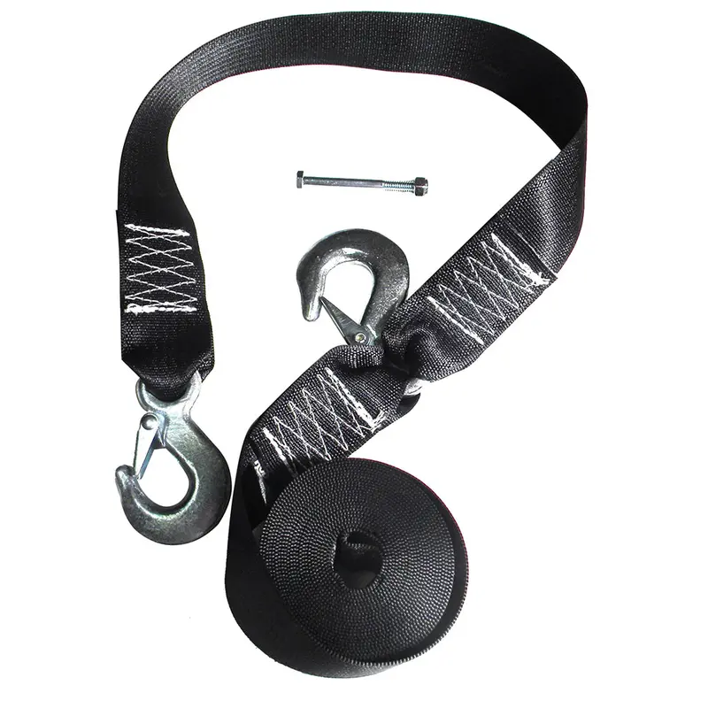 Rod Saver Winch Strap Replacement W/Safety Strap - 16 1