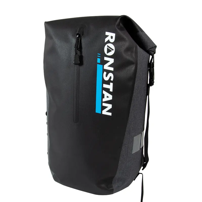 Ronstan Dry Roll Top - 30L Bag - Black  Grey 1