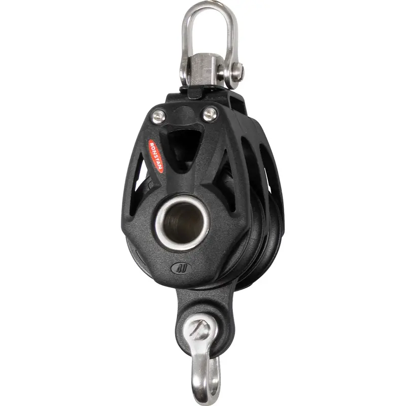 Ronstan Series 40 Orbit Bb Double Block W/Becket  Swivel Shackle 1