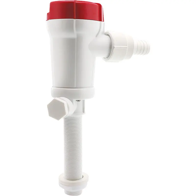 Rule 800 Gph Livewell Pump Straight Thru-Hull Inlet 1