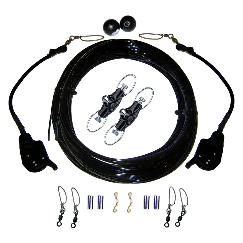 Rupp Single Rigging Kit W/Lok-Ups & Nok-Outs - 160' Black Mono 1