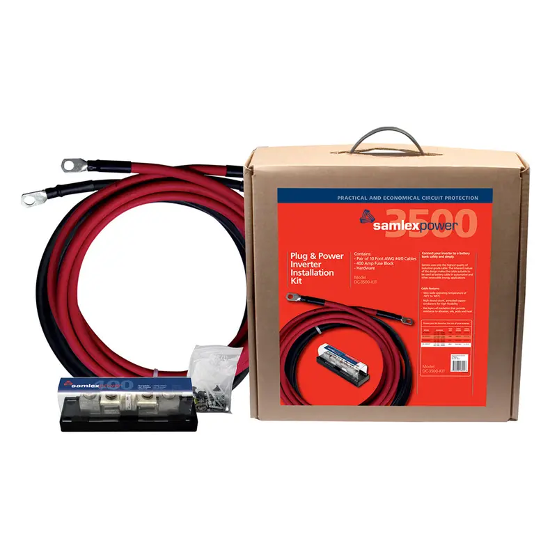Samlex 400A Inverter Installation Kit F/3500W Inverter 1