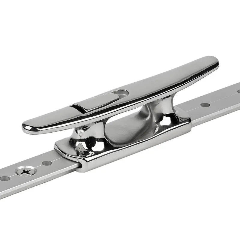 Schaefer Mid-Rail Chock/Cleat Stainless Steel - 1" 1