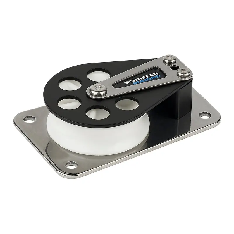Schaefer Series 7 Flat Base/Aluminum Cheek/Delrin Sheave 1