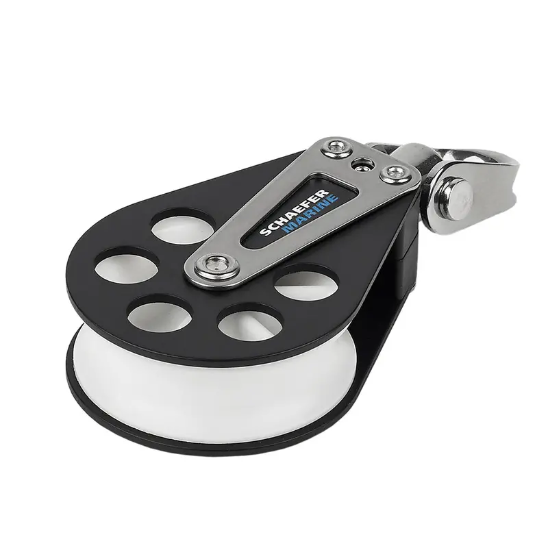 Schaefer Single Aluminum Block - 60Mm Sheave 1