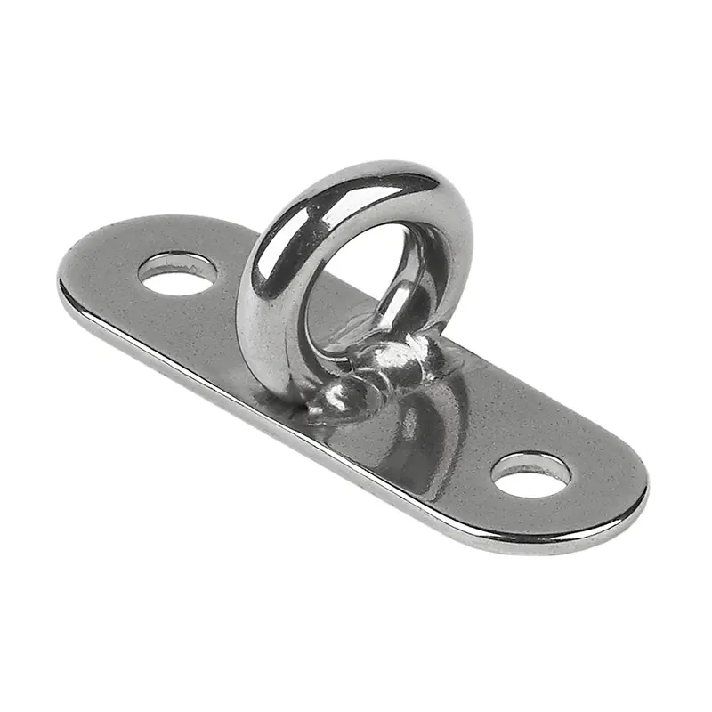 Schaefer Stainless Steel Welded Pad Eye - 1-7/8"L X 5/8"W 1