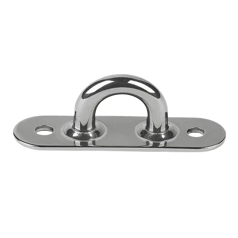Schaefer Stainless Steel Welded Pad Eye - 2-1/4"L X 5/8"W 1