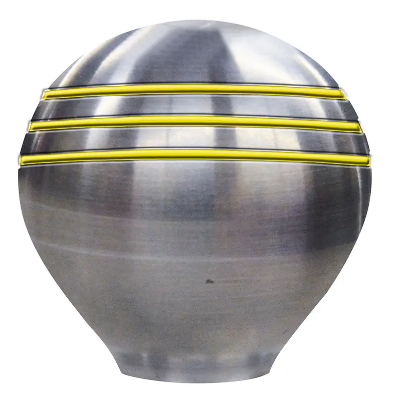 Schmitt Marine Throttle Knob - 1-1/2" - Gold Grooves 1