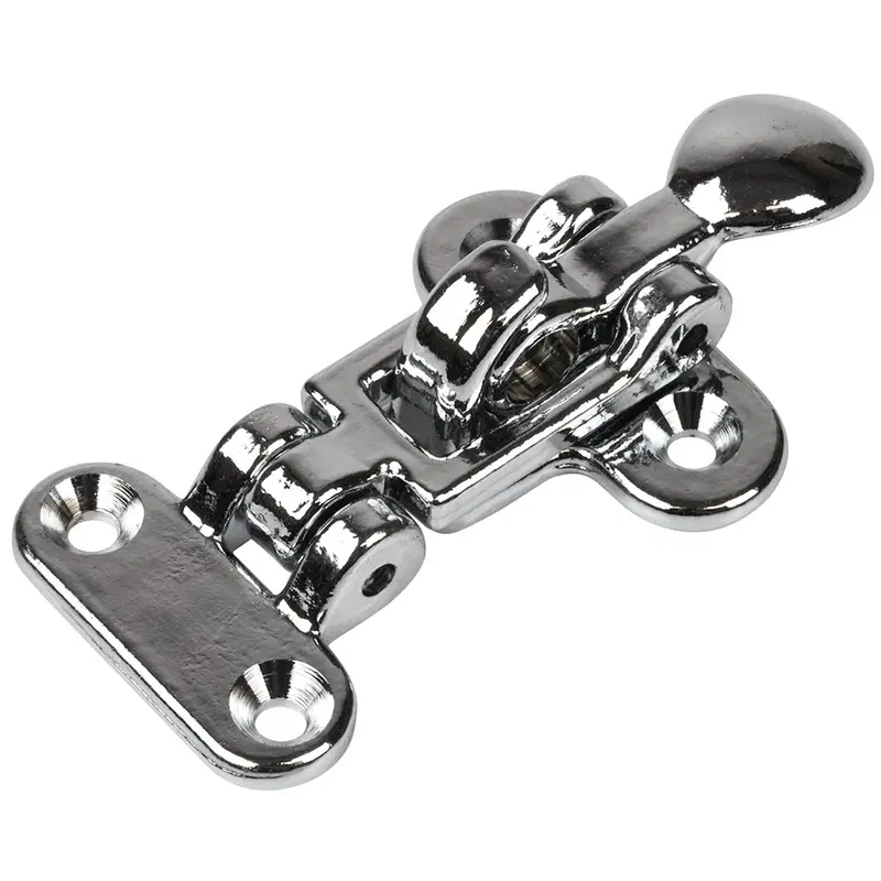 Sea-Dog Anti-Rattle Latch - Sand-Cast Chrome-Plated Brass 1
