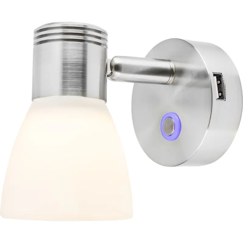 Sea-Dog Cabin Reading Light W/Touch Dimmer  Usb Port 1
