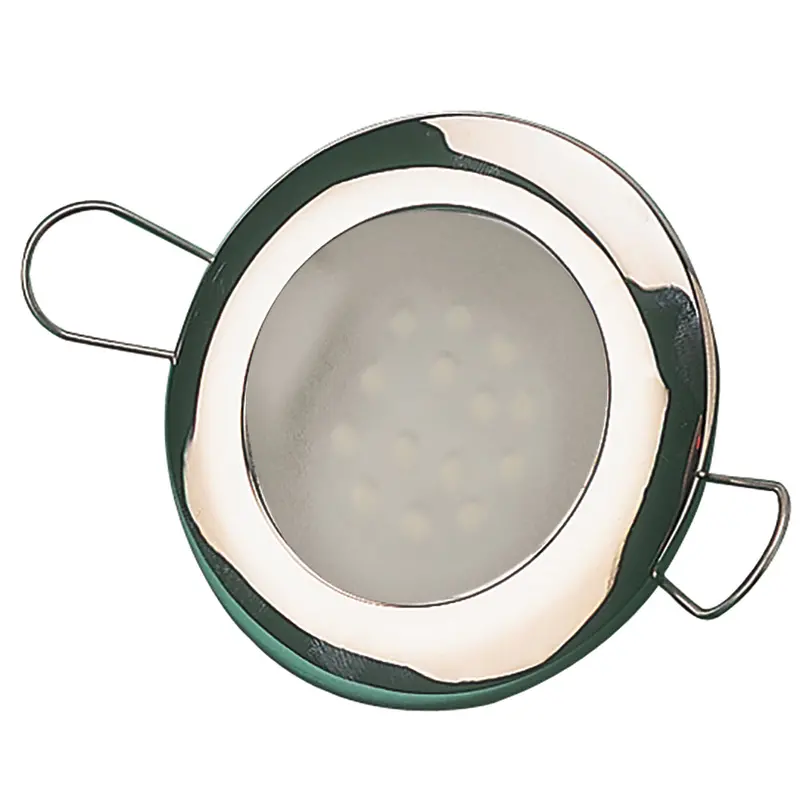 Sea-Dog Led Overhead Light 2-7/16" - Brushed Finish - 60 Lumens - Frosted Lens - Stamped 304 Stainless Steel 1