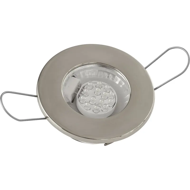 Sea-Dog Led Overhead Light - Brushed Finish - 60 Lumens - Clear Lens - Stamped 304 Stainless Steel 1