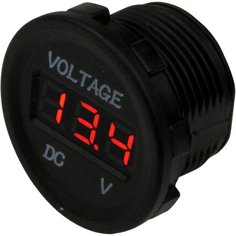 Sea-Dog Round Voltage Meter - 6V-30V 1