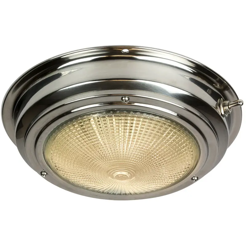 Sea-Dog Stainless Steel Dome Light - 5" Lens 1