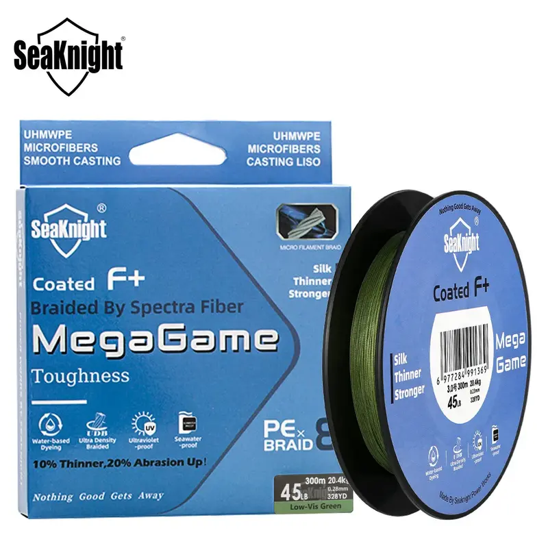 Seaknight Megagame Pe Braided Fishing Line 150M/300M 1
