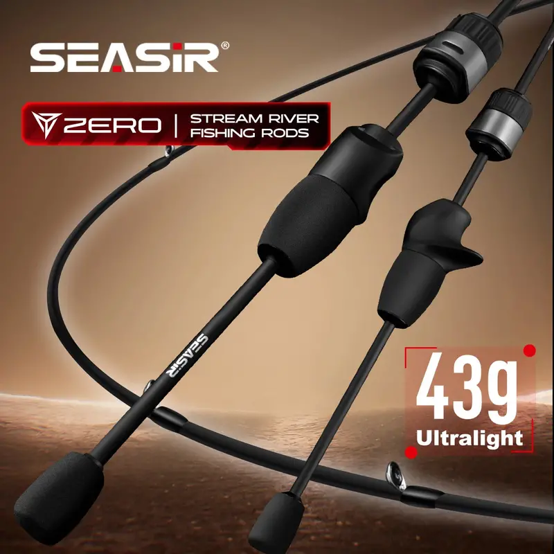 Seasir Zero Ultralight Bfs Casting/Spinning Rod 43G 1.53M 30T+Boron-Carbon 2Pc 1