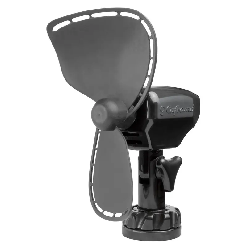 Seekr By Caframo Ultimate 757 12V 2-Speed 7" Fan - Direct Wire - Black 1