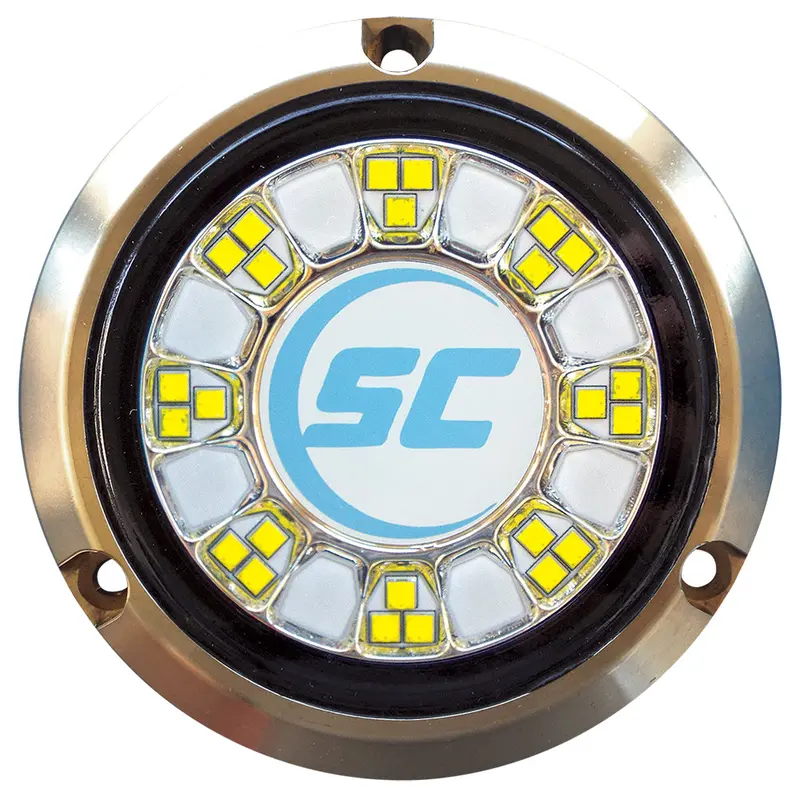 Shadow-Caster Scr-24 Bronze Underwater Light - 24 Leds - Bimini Blue/Great White 1