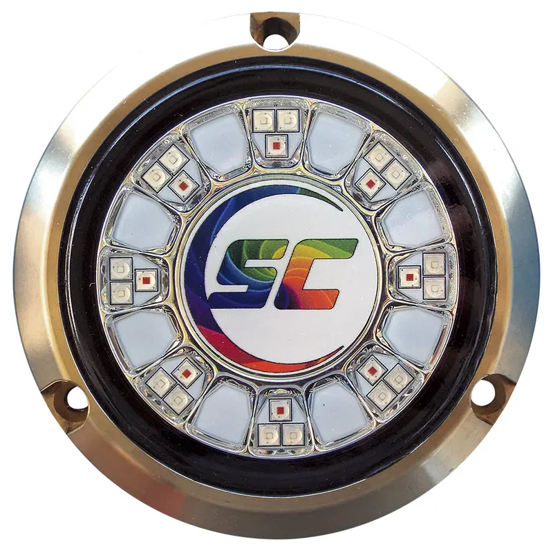 Shadow-Caster Scr-24 Bronze Underwater Light - 24 Leds - Full Color Changing 1