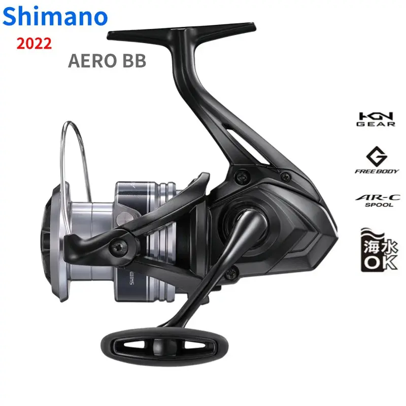 Shimano Aero Xr/Bb (2022 Model) Spinning Reel 3+1Bb/4+1Bb/5+1Bb 5.0:1/4.7:1 1