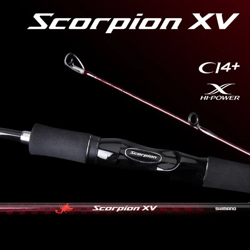 Shimano Scorpion Xv Casting/Spinning Rod 1.22M-1.98M 2Pc 1