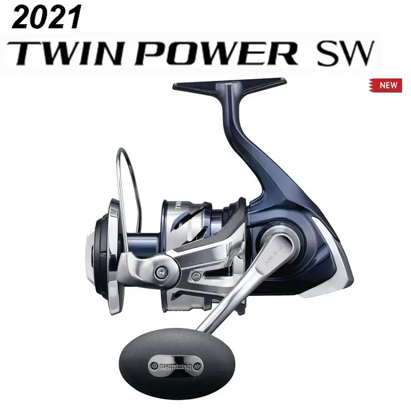 Shimano Twin Power Sw (2021 Version) Spinning Reel 6.2:1/4.9:1/5.7:1/4.6:1/5.6:1 9-10+1Bb 1