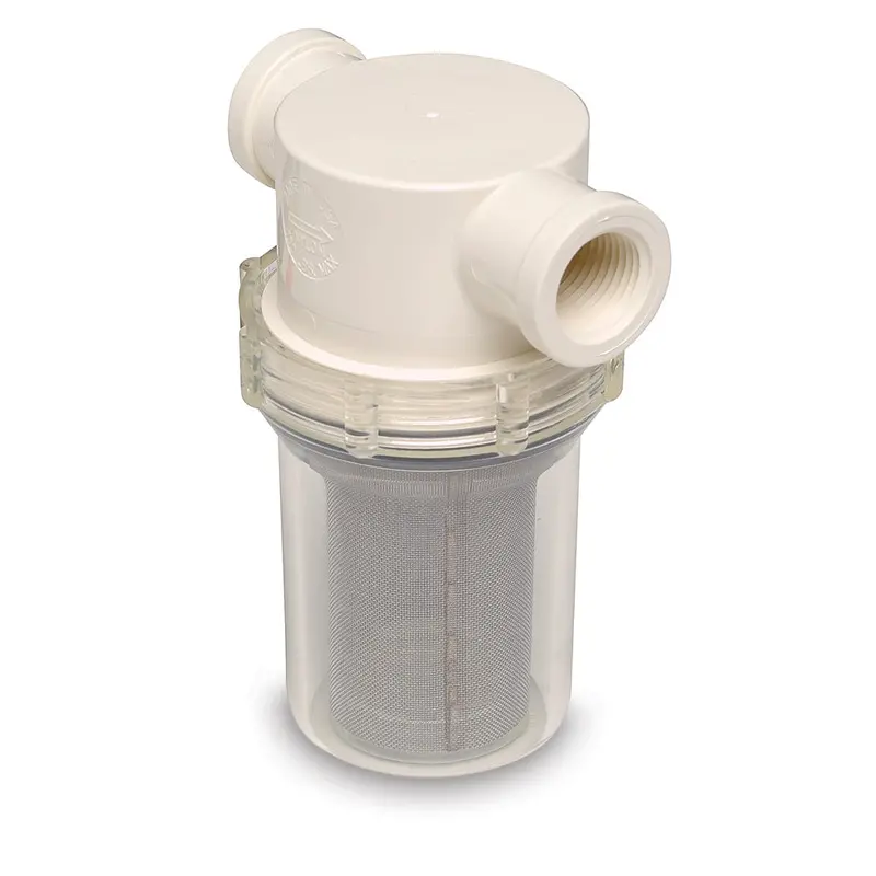 Shurflo By Pentair 1/2" Raw Water Strainer - 50 Mesh Screen 1