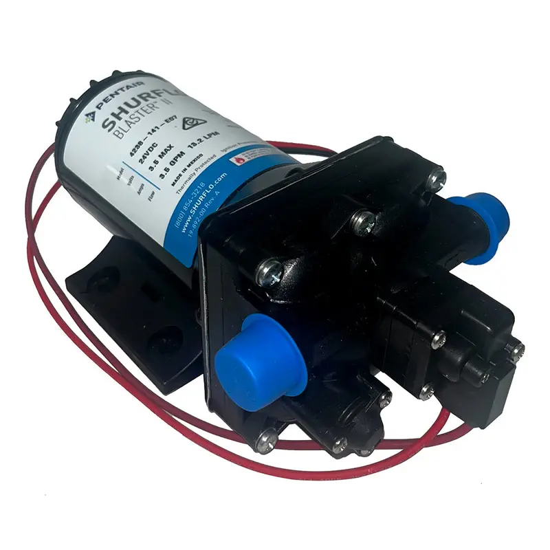 Shurflo By Pentair Blaster Ii Washdown Pump - 24 Vdc - 3.5 Gpm - 45 Psi 1