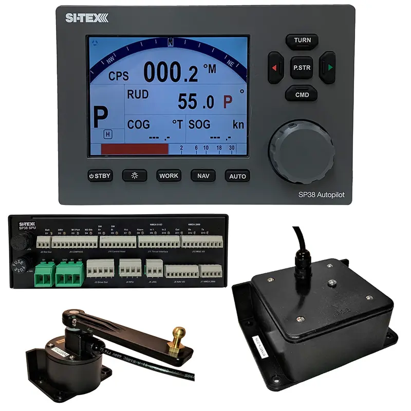 Si-Tex Sp38-2 Autopilot Core Pack Including Flux Gate Compass  Rotary Feedback, No Pump 1