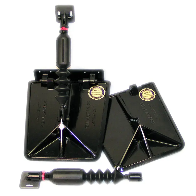 Smart Tab Sx Composite Trim Tabs By Lectrotab 9.5 X 10 F/12'-16 Boat W/40 - 80Hp - Black 1
