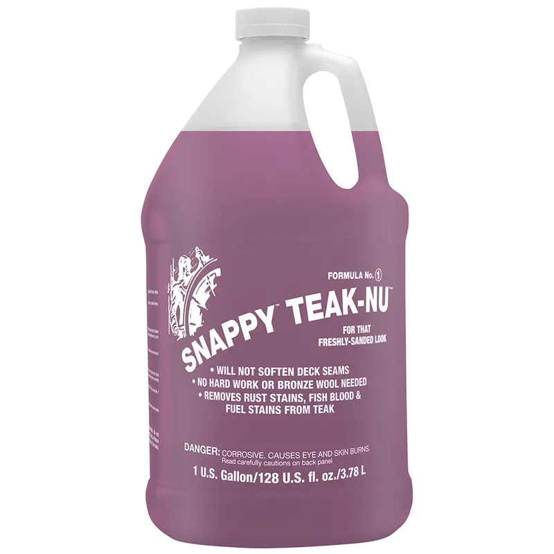 Snappy Teak-Nu Formula No. 1 - 1 Gallon 1
