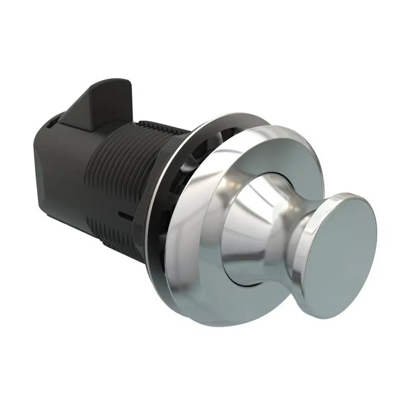 Southco Push To Close Latch Point - Chrome 1