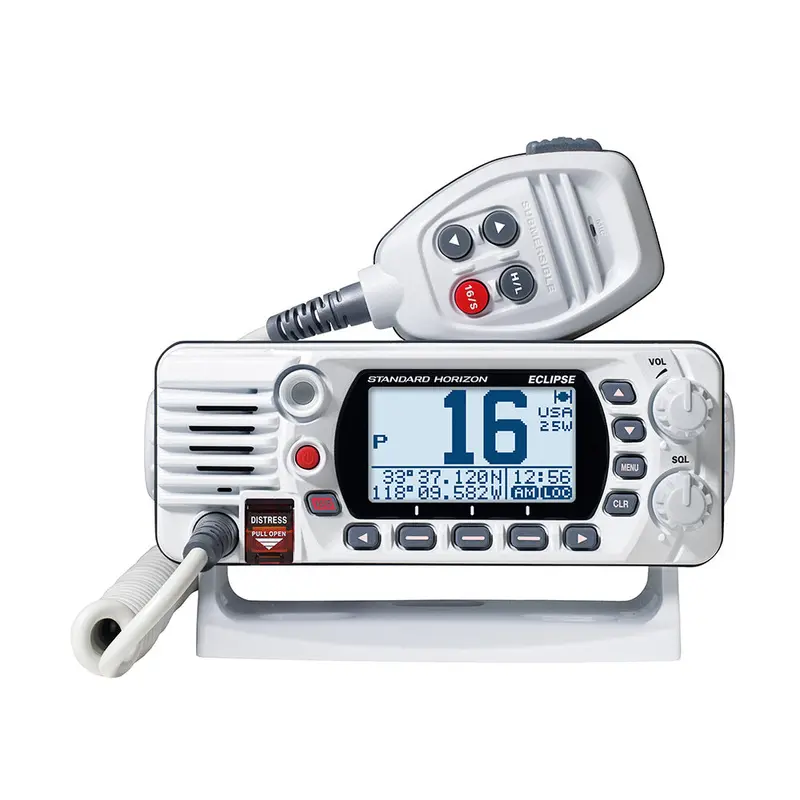 Standard Horizon Gx1410b Eclipse Series 25W Fixed Mount Vhf - White 1