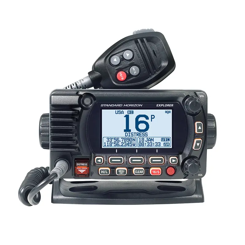 Standard Horizon Gx1850 Fixed Mount Vhf - Nmea 2000 - Black 1