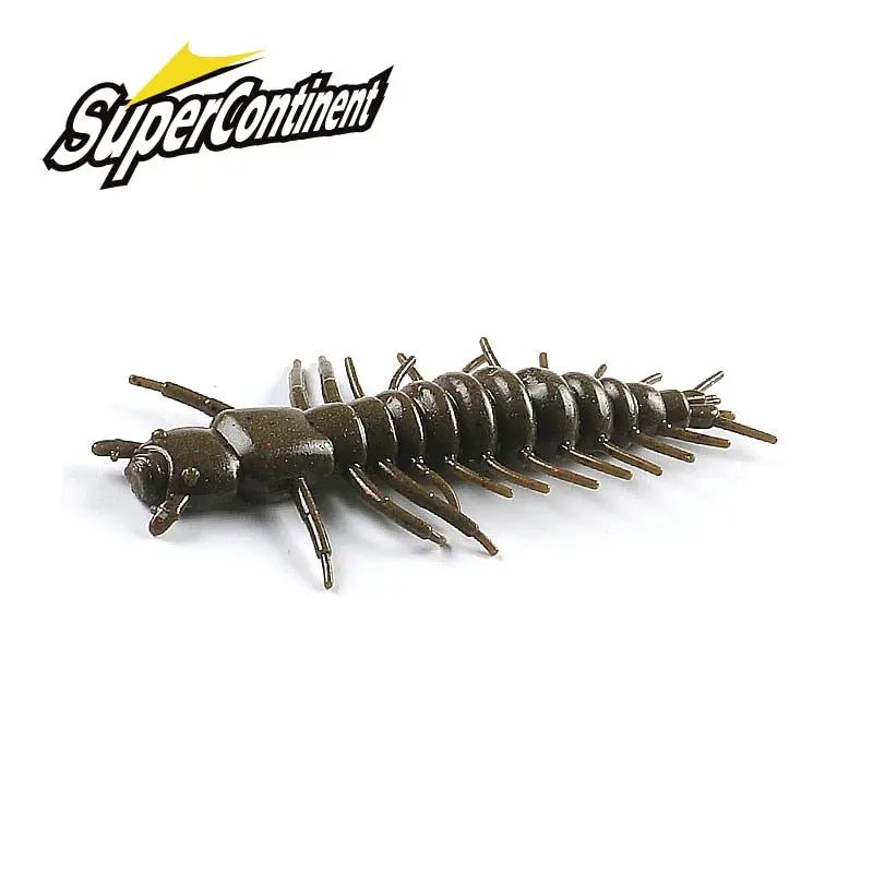 Supercontinent Zaza 8/20Pcs 75Mm/50Mm Floating Plastic Larva Lure 1