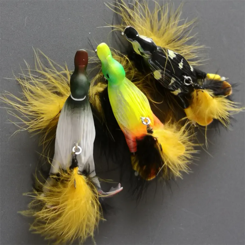 Swolfy 3Pcs/Lot 105Mm/29G Topwater Duck Lure 1