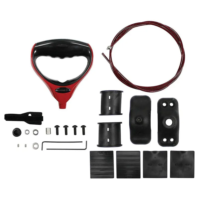 T-H Marine G-Force Trolling Motor Handle  Cable W/Trolling Motor Clamp - Red 1