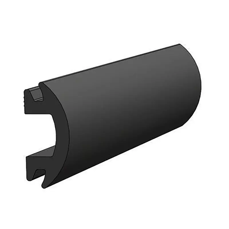 Taco 70 Flexible Black Rub Rail Insert 1-3/16" X 1/2" 1