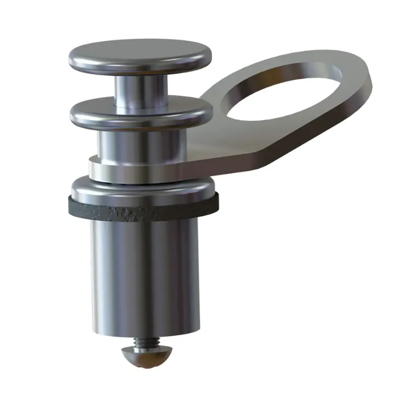 Taco Aluminum Quick-Release Fender Lock F/Pontoon Boats 1