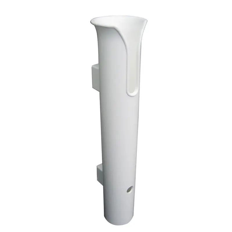 Taco Poly Stand-Off Rod Holder W/Stainless Steel Hardware - White 1