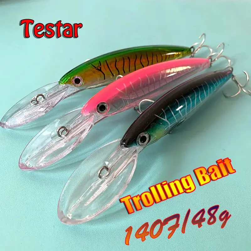 Testar Trolling Minnow 140Mm 48G 1