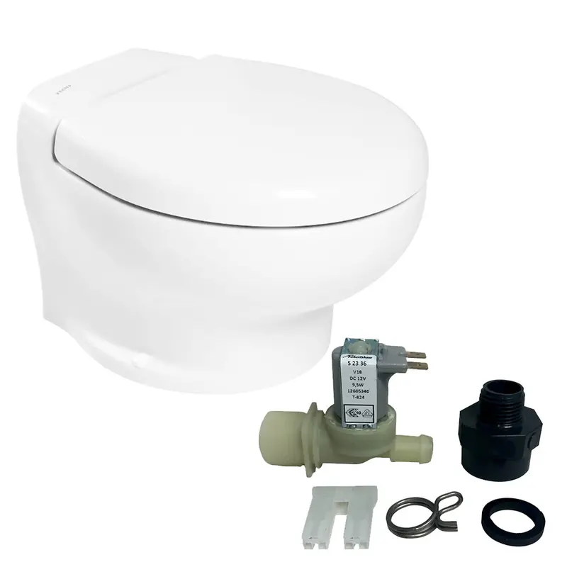 Thetford Nano Touch Compact Toilet Freshwater Kit - 12V 1