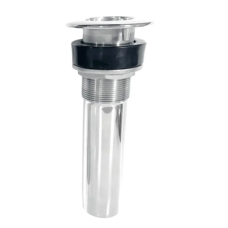 Tigress 9" 0-Degree Rod Holder - Screwless - Stainless Steel 1