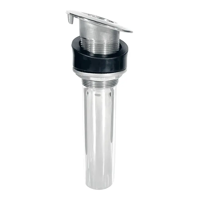 Tigress 9" 15-Degree Rod Holder - Screwless - Stainless Steel 1