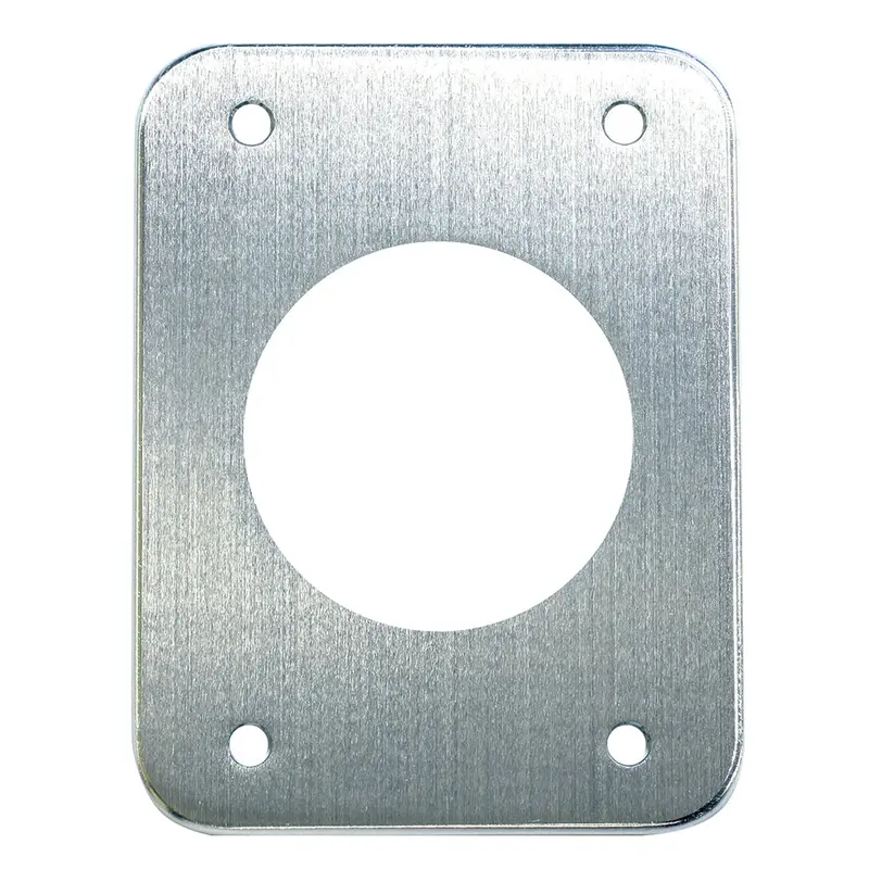 Tigress T-Top Aluminum Backing Plates - 5" X 6-1/2" X 1/4" - Pair 1