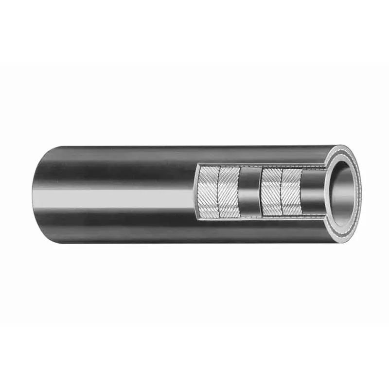 Trident Marine 1/4" X 50' Box Black Hd Water Hose 200 Psi 1