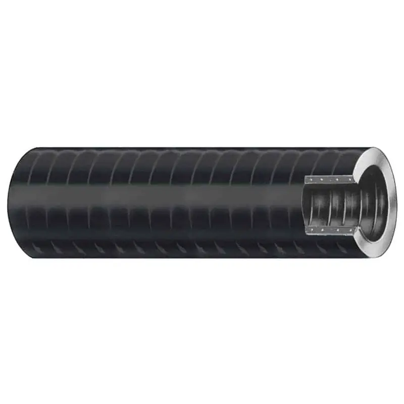 Trident Marine 1" X 50' Box Vac Xhd Bilge  Live Well Hose Black - Soft Plasticizer Wall 1