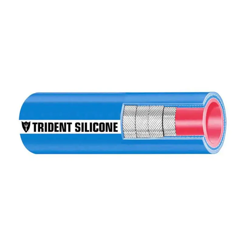 Trident Marine 6" X 36" Blue Silicone Wet Exhaust Hose 1