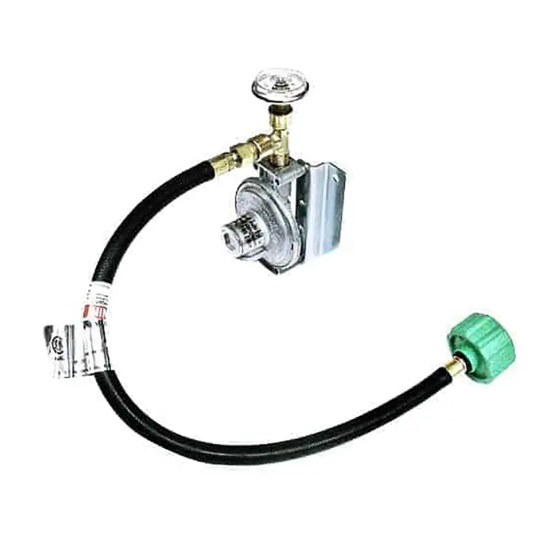 Trident Marine Single Stage Regulator W/300 Psi Gauge  20" Pigtail W/Wall Mount 1