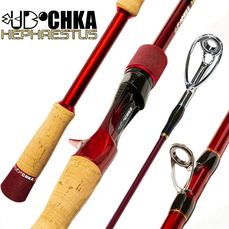 Udochka Hephaestus Carbon Casting/Spinning Rod 3-4Pc Fast 1